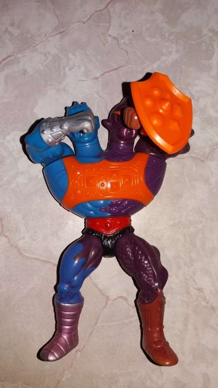 1985 Complete Two Bad of He-Man-Masters of the Universe 10 (MOTU) Vintage Figure