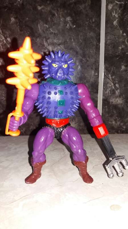 1985 Complete Spikor of He-Man-Masters of the Universe #9 (MOTU) Vintage Figure