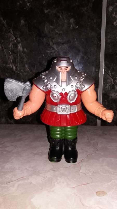 1983 Complete Ram Man of He-Man-Masters of the Universe 9 (MOTU) Vintage Figure