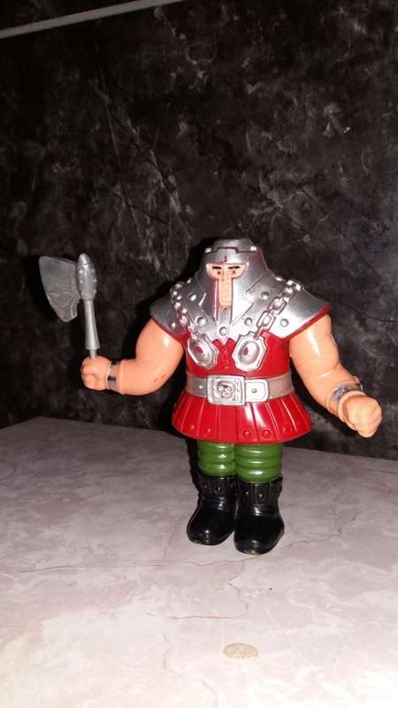 1983 Complete Ram Man of He-Man-Masters of the Universe 14 (MOTU) Vintage Figure