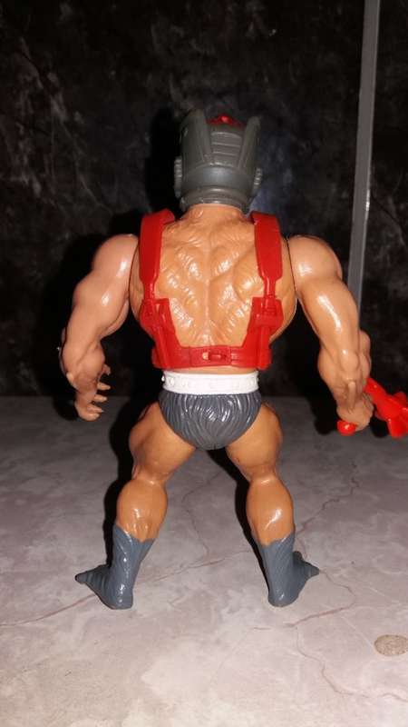 1982 Complete Zodac Red Armor of He-Man-Masters of the Universe #13 (MOTU) Vintage Figure