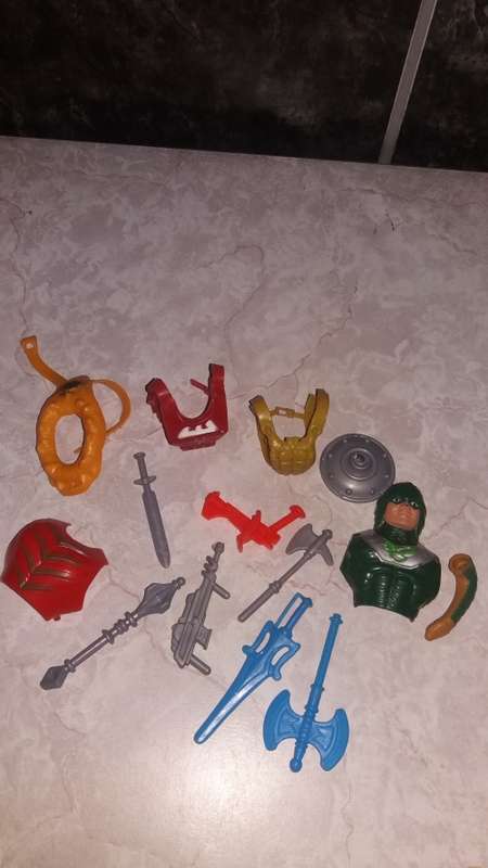 1982 Weopons Lot of He-Man-Masters of the Universe #4 (MOTU) Vintage Figure