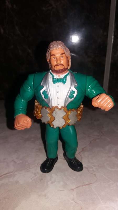1991 WWF Million Dollar Man Vintage Figure From Hasbro