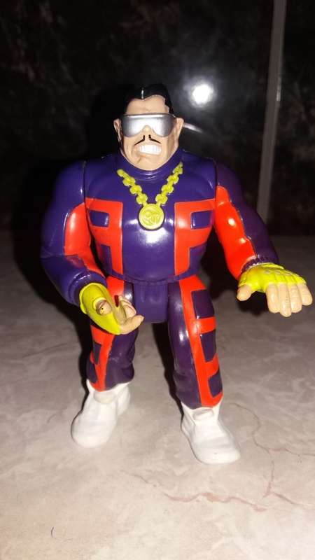 1991 James Bond Jr.`Odd Job` Vintage Figure From Hasbro