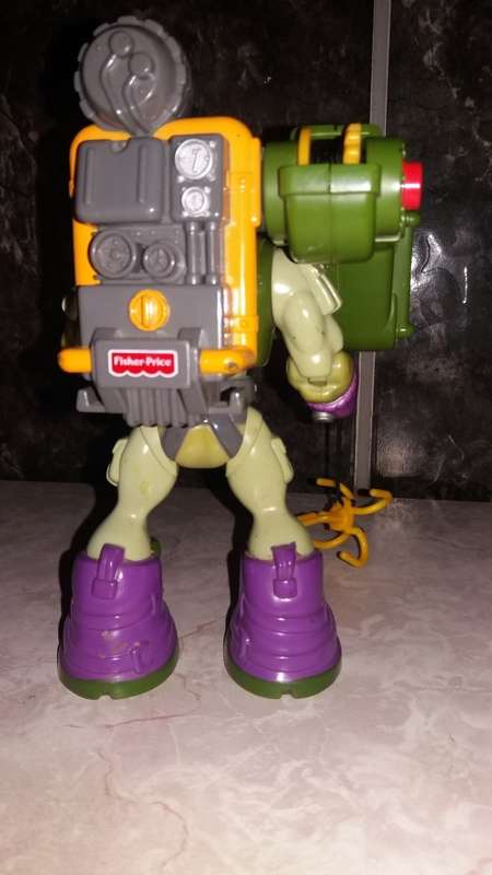 1998 Rescue Heroes `Mountain Ranger` Vintage Figure From Fisher Price
