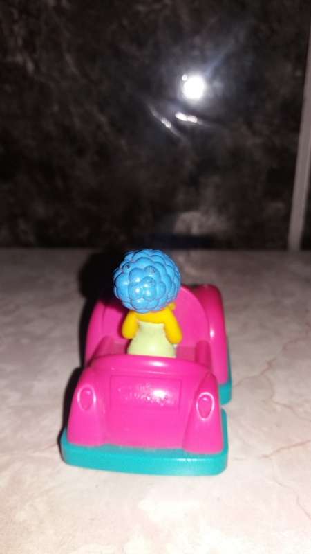 1998 Marge and Maggie Simpson Vechile Figure