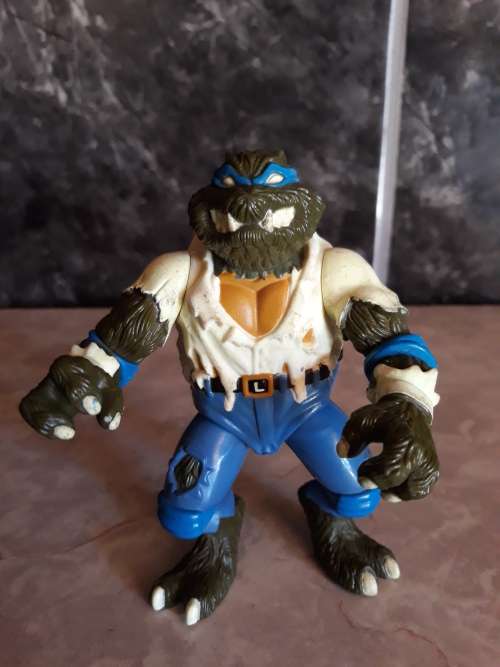 1993 Leonardo As The Wolfman Vintage Figure Teenage Mutant Ninja Turtles