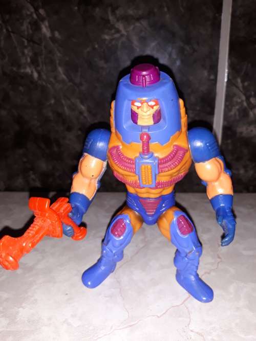 1983 Complete Man-E-Faces of He-man-Masters of the Universe 69 (MOTU) Vintage Figure