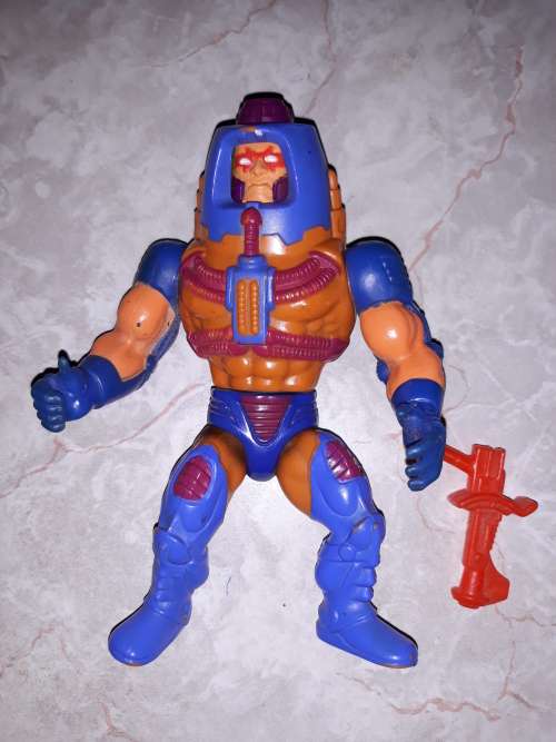 1983 Complete Man-E-Faces of He-man-Masters of the Universe 69 (MOTU) Vintage Figure