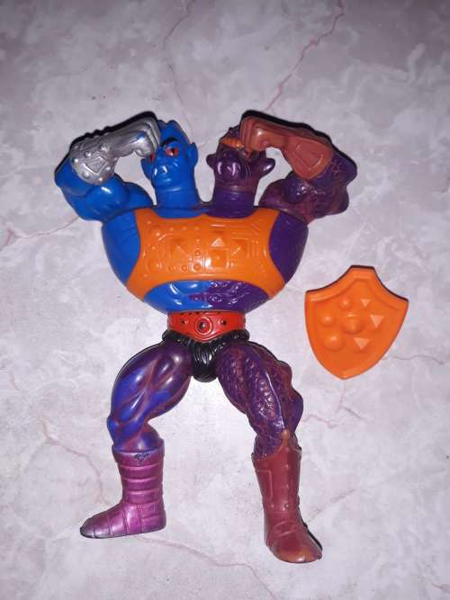 1985 Complete Two Bad of He-Man-Masters of the Universe #91 (MOTU) Vintage Figure