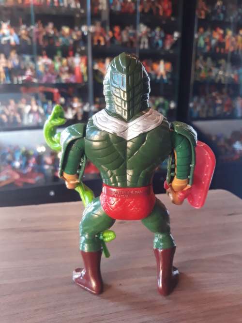 1986 Complete King Hiss of He-Man-Masters of the Universe #99 (MOTU) Vintage Figure