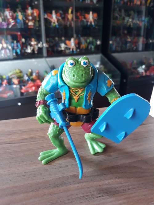 1989 Genghis Frog Vintage Figure Teenage Mutant Ninja Turtles #99