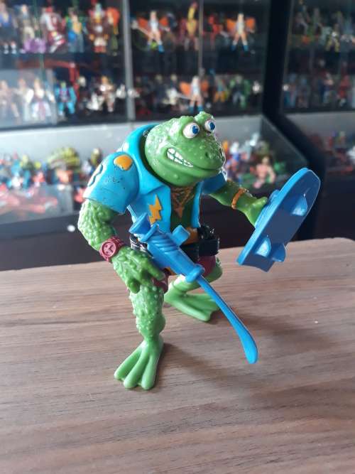 1989 Genghis Frog Vintage Figure Teenage Mutant Ninja Turtles #99