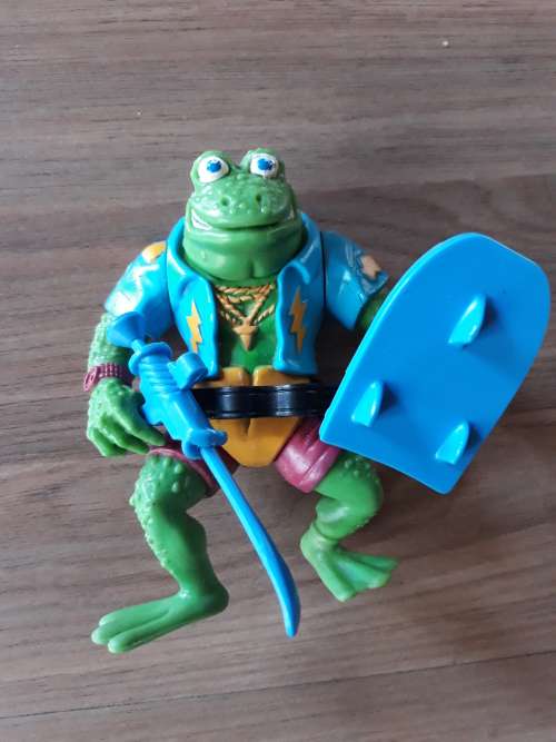 1989 Genghis Frog Vintage Figure Teenage Mutant Ninja Turtles #99