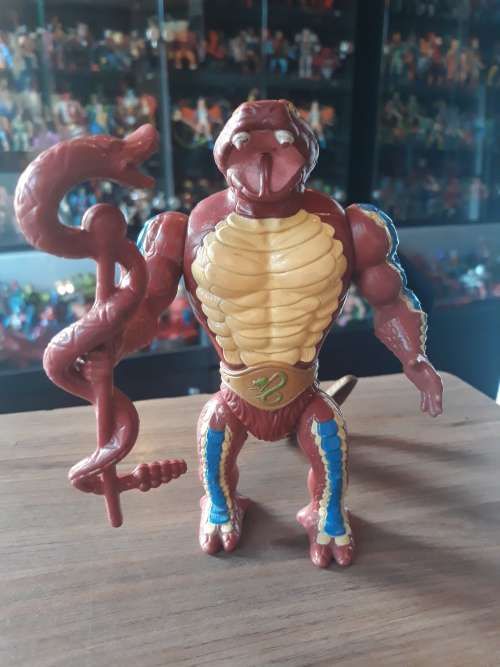 1986 Complete Rattlor of He-Man-Masters of the Universe 59 (MOTU) Vintage Figure