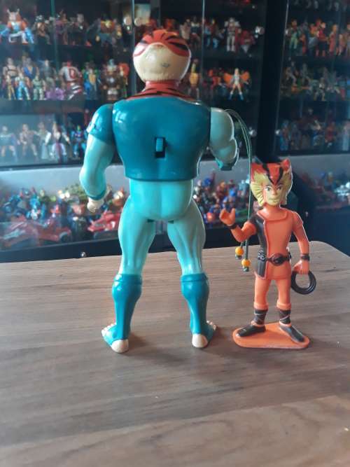 Thundercats 1986 Complete Tygra With PVC Willy Kat Vintage Figure 150