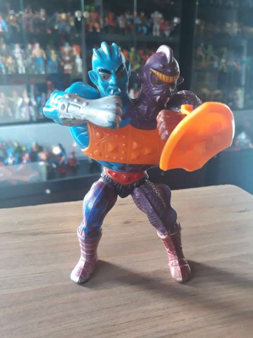 1985 Complete Two Bad of He-Man-Masters of the Universe 351 (MOTU) Vintage Figure