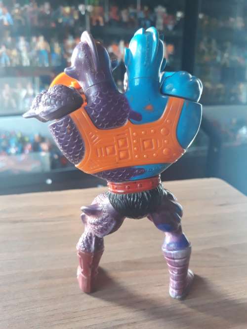 1985 Complete Two Bad of He-Man-Masters of the Universe 351 (MOTU) Vintage Figure