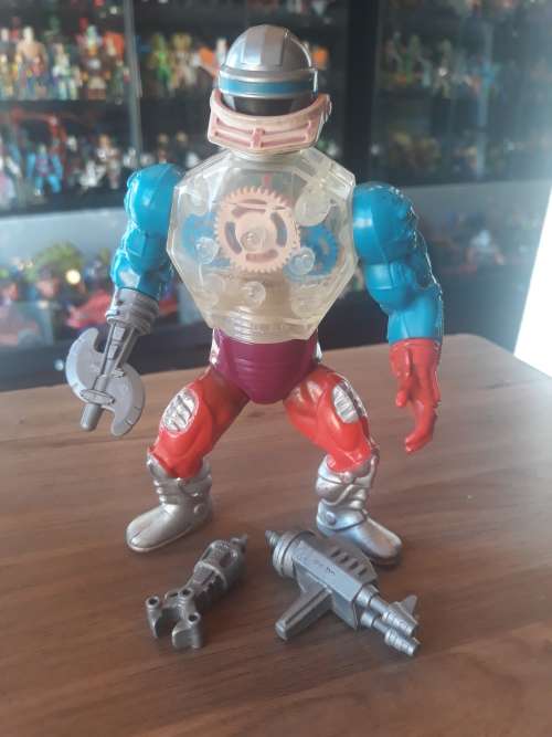 1985 Complete Robotto of He-Man-Masters of the Universe 750 (MOTU) Vintage Figure