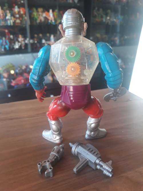 1985 Complete Robotto of He-Man-Masters of the Universe 750 (MOTU) Vintage Figure