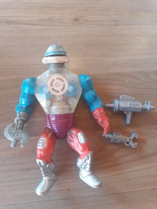 1985 Complete Robotto of He-Man-Masters of the Universe 750 (MOTU) Vintage Figure