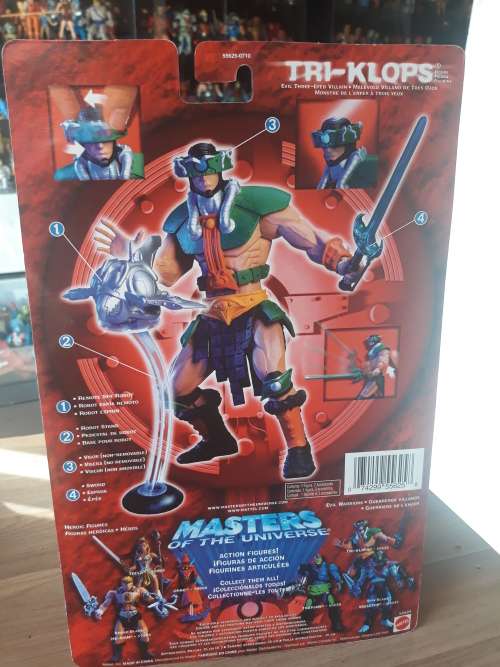2002 MOC TRI-KLOPS 200x of He-Man-Masters of the Universe (MOTU)