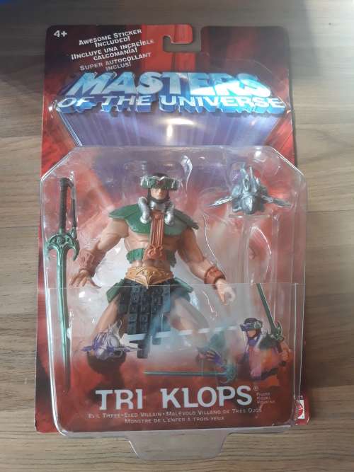 2002 MOC TRI-KLOPS 200x of He-Man-Masters of the Universe (MOTU)