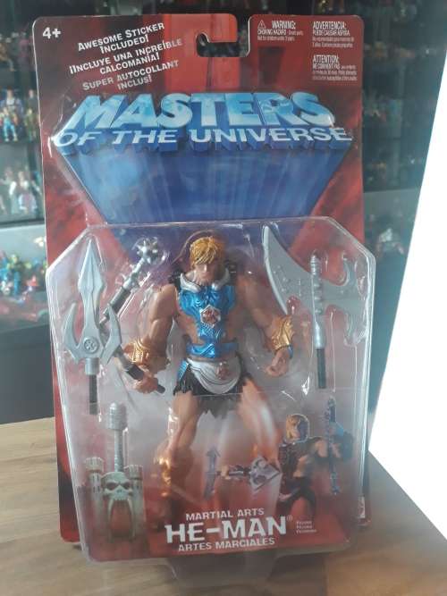 2002 MOC MARTIAL ARTS HE-MAN 200x of He-Man-Masters of the Universe (MOTU)