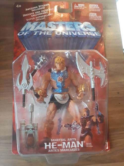 2002 MOC MARTIAL ARTS HE-MAN 200x of He-Man-Masters of the Universe (MOTU)