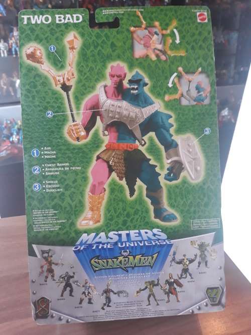 2003 MOC TWO BAD 200x of He-Man-Masters of the Universe (MOTU)