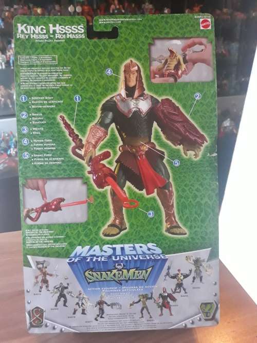 2003 MOC KING HISS 200x of He-Man-Masters of the Universe (MOTU)