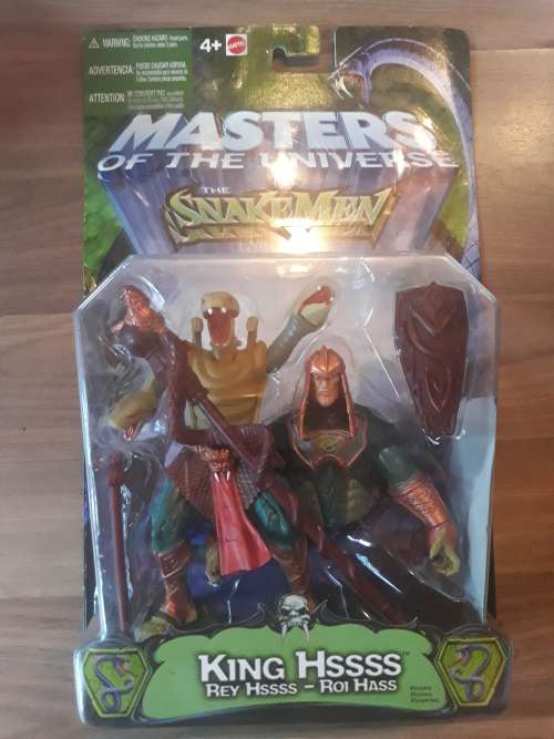 2003 MOC KING HISS 200x of He-Man-Masters of the Universe (MOTU)