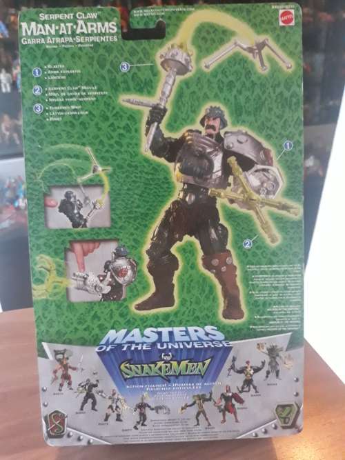 2003 MOC SERPENT CLAW MAN-AT-ARMS 200x of He-Man-Masters of the Universe (MOTU)