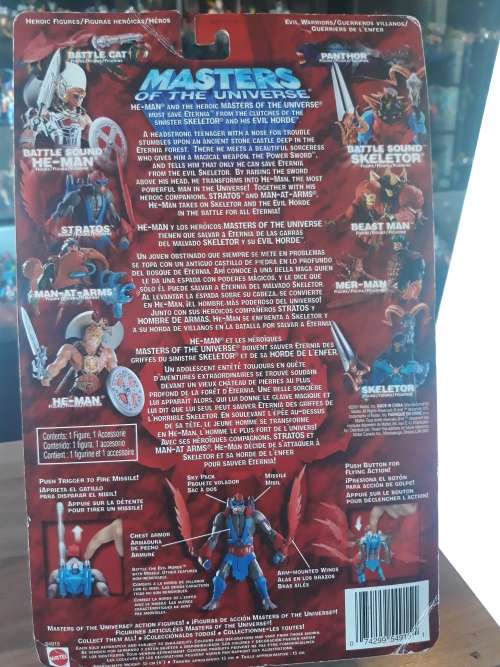 2001 MOC STRATOS 200x of He-Man-Masters of the Universe (MOTU)