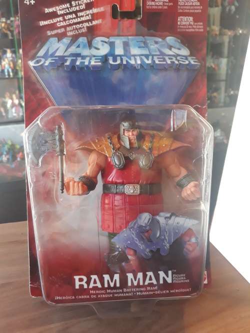 2002 MOC RAM MAN 200x of He-Man-Masters of the Universe (MOTU)