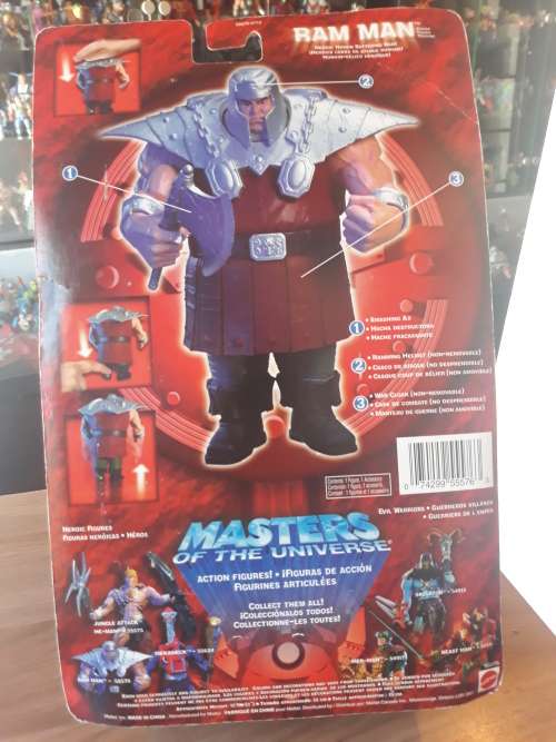 2002 MOC RAM MAN 200x of He-Man-Masters of the Universe (MOTU)