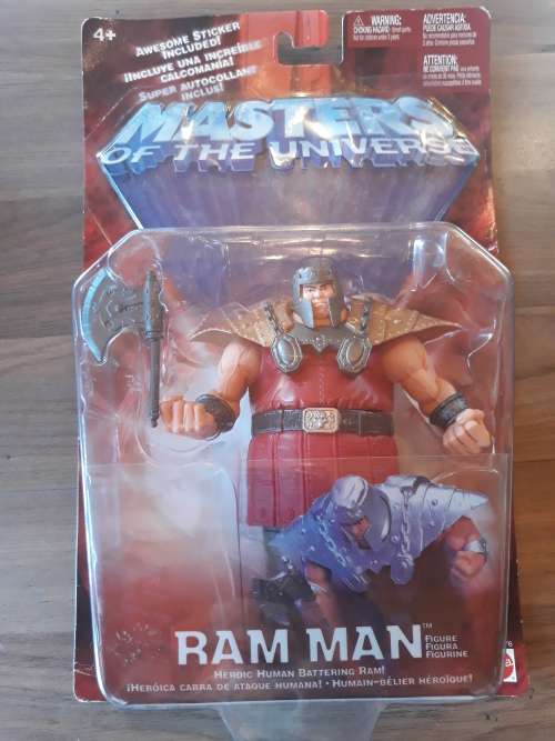 2002 MOC RAM MAN 200x of He-Man-Masters of the Universe (MOTU)
