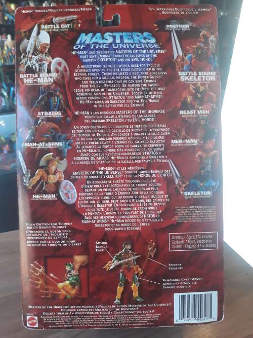 2001 MOC MER-MAN 200x of He-Man-Masters of the Universe (MOTU)
