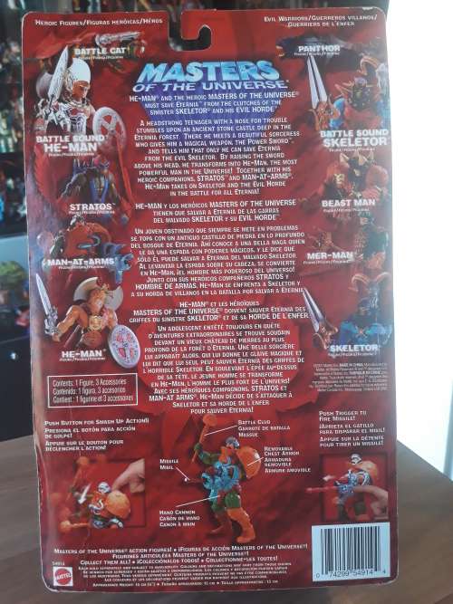 2001 MOC MAN-AT-ARMS 200x of He-Man-Masters of the Universe (MOTU)