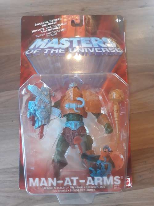 2001 MOC MAN-AT-ARMS 200x of He-Man-Masters of the Universe (MOTU)