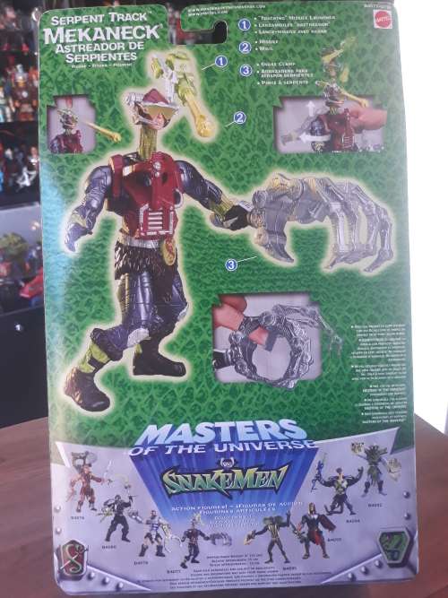 2003 MOC SERPENT TRACK MEKANEK 200x of He-Man-Masters of the Universe (MOTU)