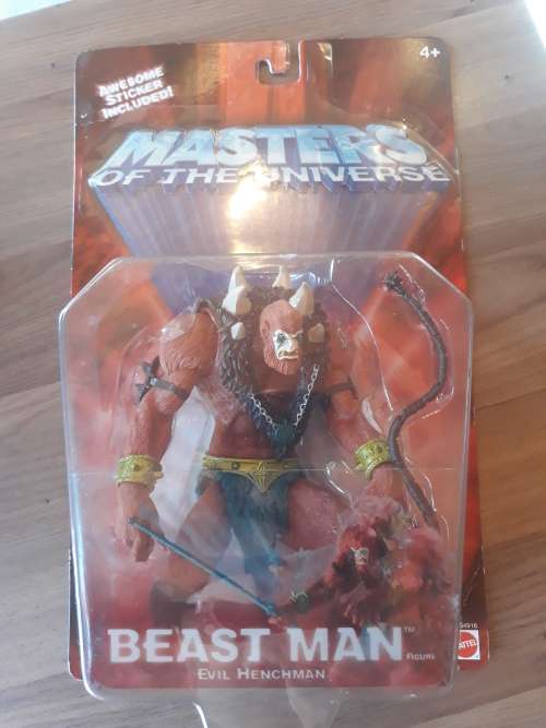 2001 MOC BEAST MAN 200x of He-Man-Masters of the Universe (MOTU)