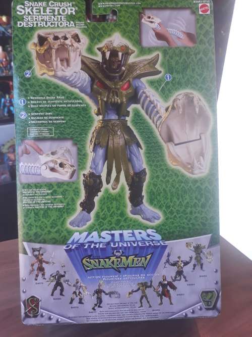 2003 MOC SNAKE CRUSH SKELETOR 200x of He-Man-Masters of the Universe (MOTU)