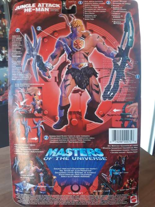 2002 MOC JUNGLE ATTACK HE-MAN 200x of He-Man-Masters of the Universe (MOTU)