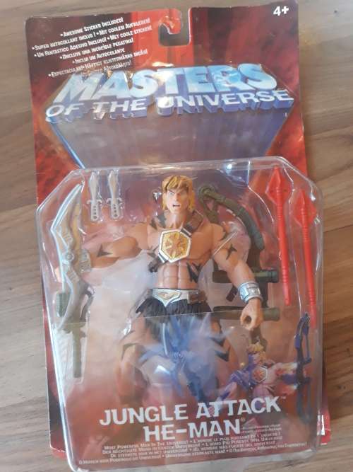 2002 MOC JUNGLE ATTACK HE-MAN 200x of He-Man-Masters of the Universe (MOTU)