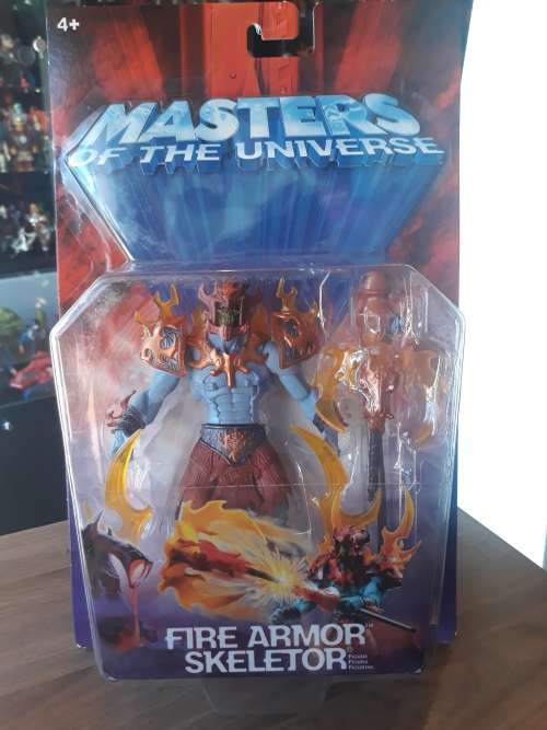 2003 MOC FIRE ARMOR SKELETOR 200x of He-Man-Masters of the Universe (MOTU)