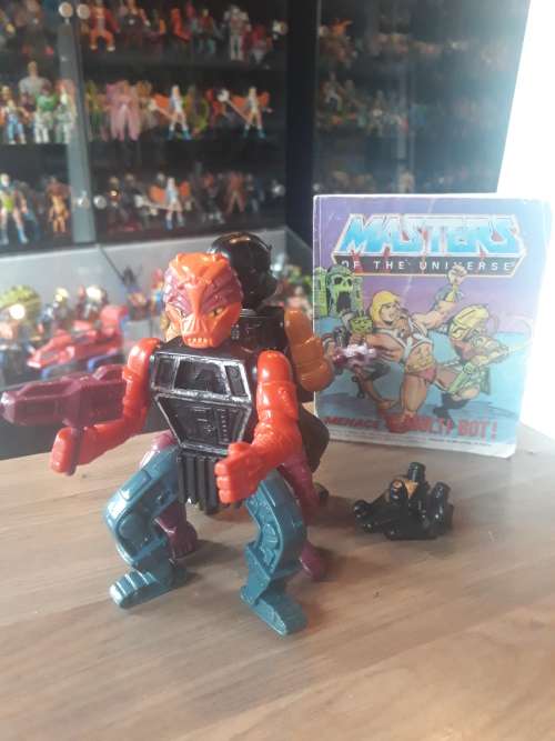 1986 Complete Multi-Bot With Mini Comic of He-Man-Masters of the Universe (MOTU) #901 Vintage Figure