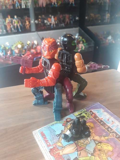 1986 Complete Multi-Bot With Mini Comic of He-Man-Masters of the Universe (MOTU) #901 Vintage Figure