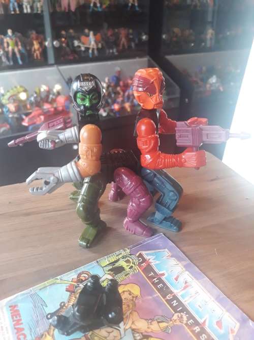 1986 Complete Multi-Bot With Mini Comic of He-Man-Masters of the Universe (MOTU) #901 Vintage Figure