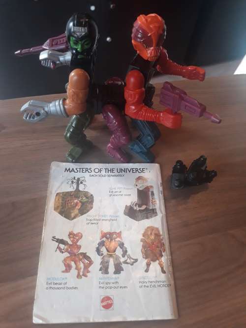 1986 Complete Multi-Bot With Mini Comic of He-Man-Masters of the Universe (MOTU) #901 Vintage Figure
